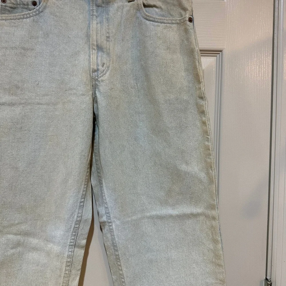 Levis‎ 550 Relaxed Fit Tapered Leg Light Wash Denim Jeans Mens 36x32 Vintage